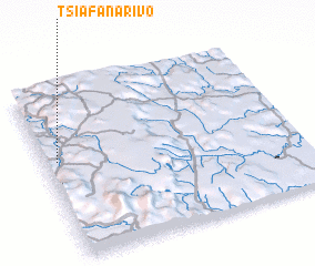 3d view of Tsiafanarivo