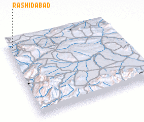 3d view of Rashīdābād