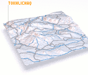 3d view of Tokhlīchāq