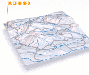 3d view of Qūch Aḩmad