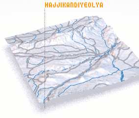 3d view of Ḩājjī Kandī-ye ‘Olyā