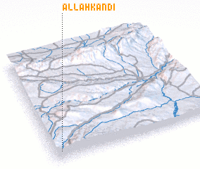 3d view of Allāh Kandī