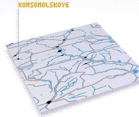 3d view of Komsomol\