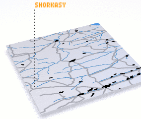 3d view of Shorkasy