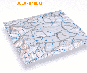 3d view of Delow Āmadeh