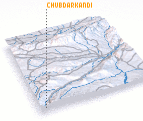 3d view of Chūbdār Kandī