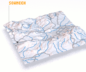 3d view of Şowme‘eh