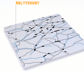 3d view of Malyy Kuvay