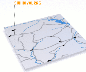 3d view of Sukhoy Ovrag