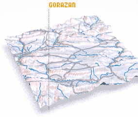 3d view of Gorāzān