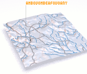 3d view of Ambovombe Afovoany
