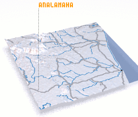 3d view of Analamaha