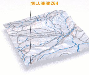 3d view of Mollā Ḩamzeh