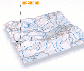 3d view of Karamgāh