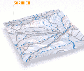 3d view of Sorkheh