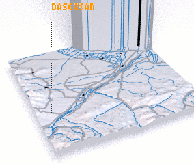 3d view of Daşgǝsǝn