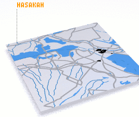 3d view of Ḩasakah