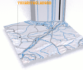 3d view of Yuxarı Yağlǝvǝnd