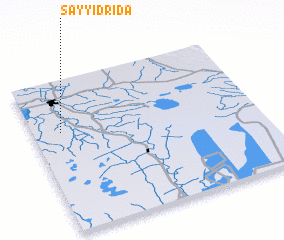 3d view of Sayyid Riḑā