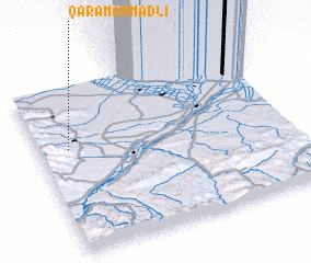 3d view of Qaramǝmmǝdli