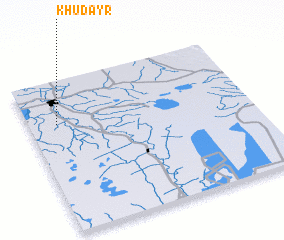 3d view of Khuḑayr