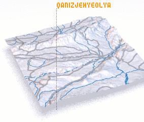 3d view of Qanīzjeh-ye ‘Olyā