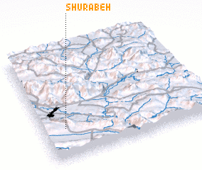 3d view of Shūrābeh