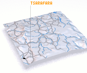 3d view of Tsarafara