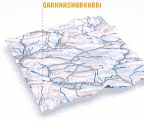 3d view of Garkhashāb-e ‘Abdī