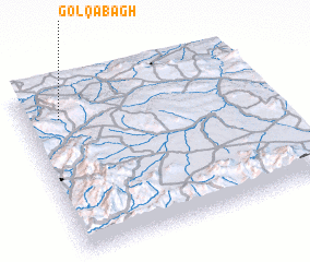 3d view of Gol Qabāgh