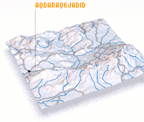 3d view of Āqdaraq-e Jadīd