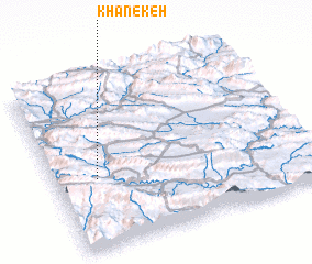 3d view of Khānekeh