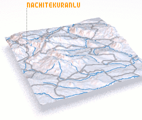 3d view of Nāchīt-e Kūrānlū