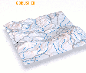 3d view of Gorūsheh