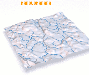 3d view of Manolomanana