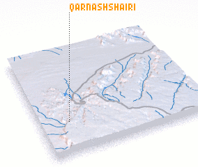 3d view of Qarn ash Shā‘irī