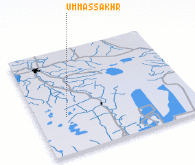 3d view of Umm aş Şakhr