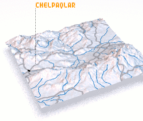 3d view of Chelpāqlār