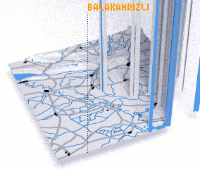 3d view of Bala Kǝhrizli