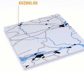 3d view of Kuzholok