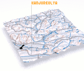 3d view of Kanjūr-e ‘Olyā