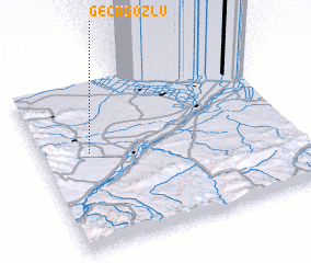 3d view of Gecǝgözlü