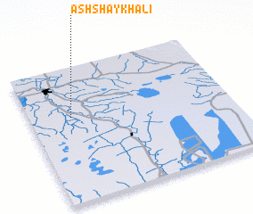 3d view of Ash Shaykhalī