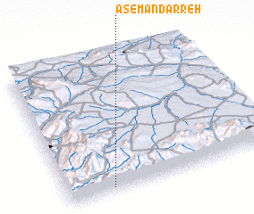 3d view of Āsemān Darreh