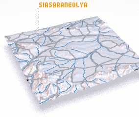 3d view of Sīā Sarān-e ‘Olyā