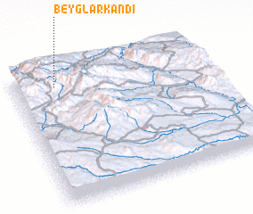 3d view of Beyglar Kandī