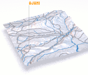 3d view of ‘Ajamī