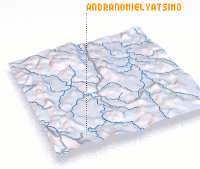 3d view of Andranomiely Atsimo