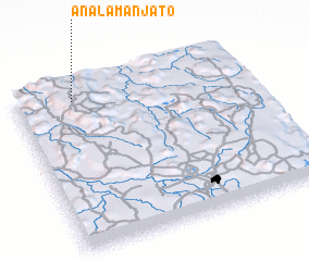 3d view of Analamanjato