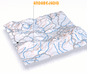 3d view of Andāb-e Jadīd